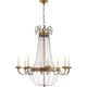 Paris Flea Market Large Chandelier
