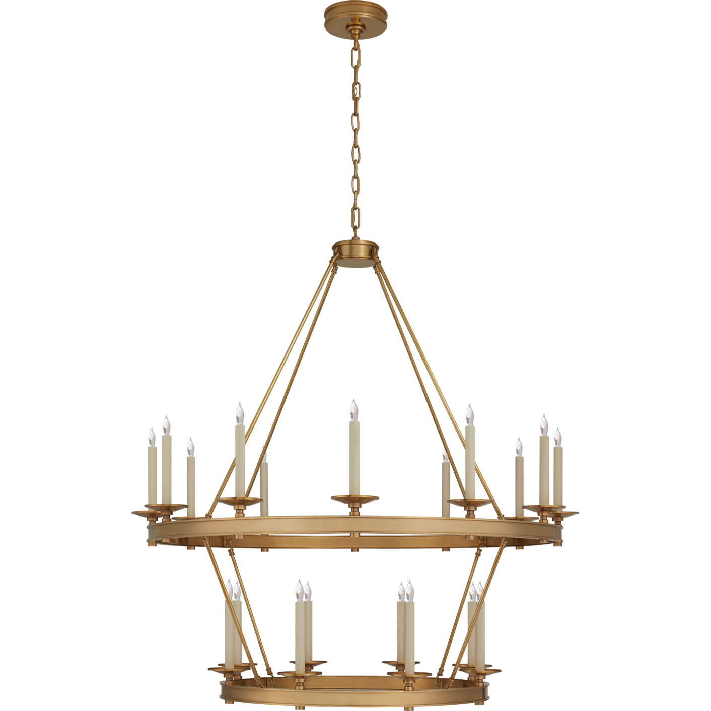 Launceton Large Two Tiered Chandelier