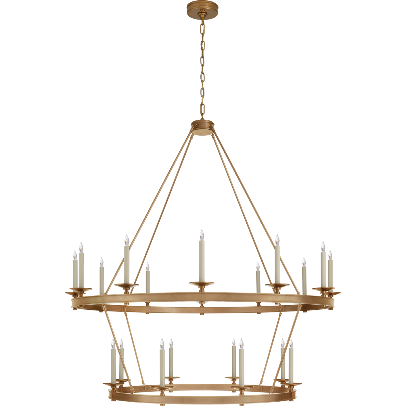 Launceton Grande Two Tiered Chandelier