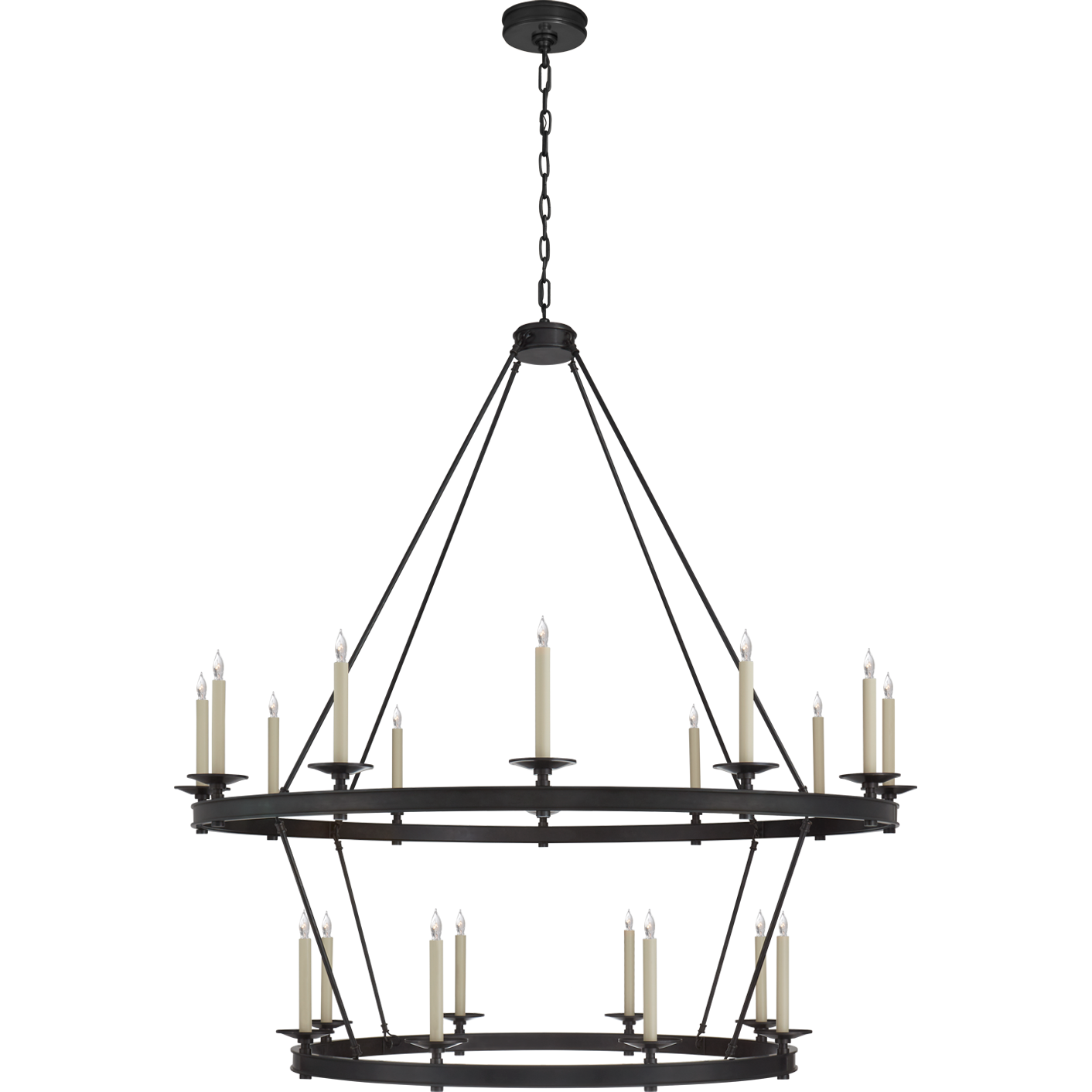 Launceton Grande Two Tiered Chandelier