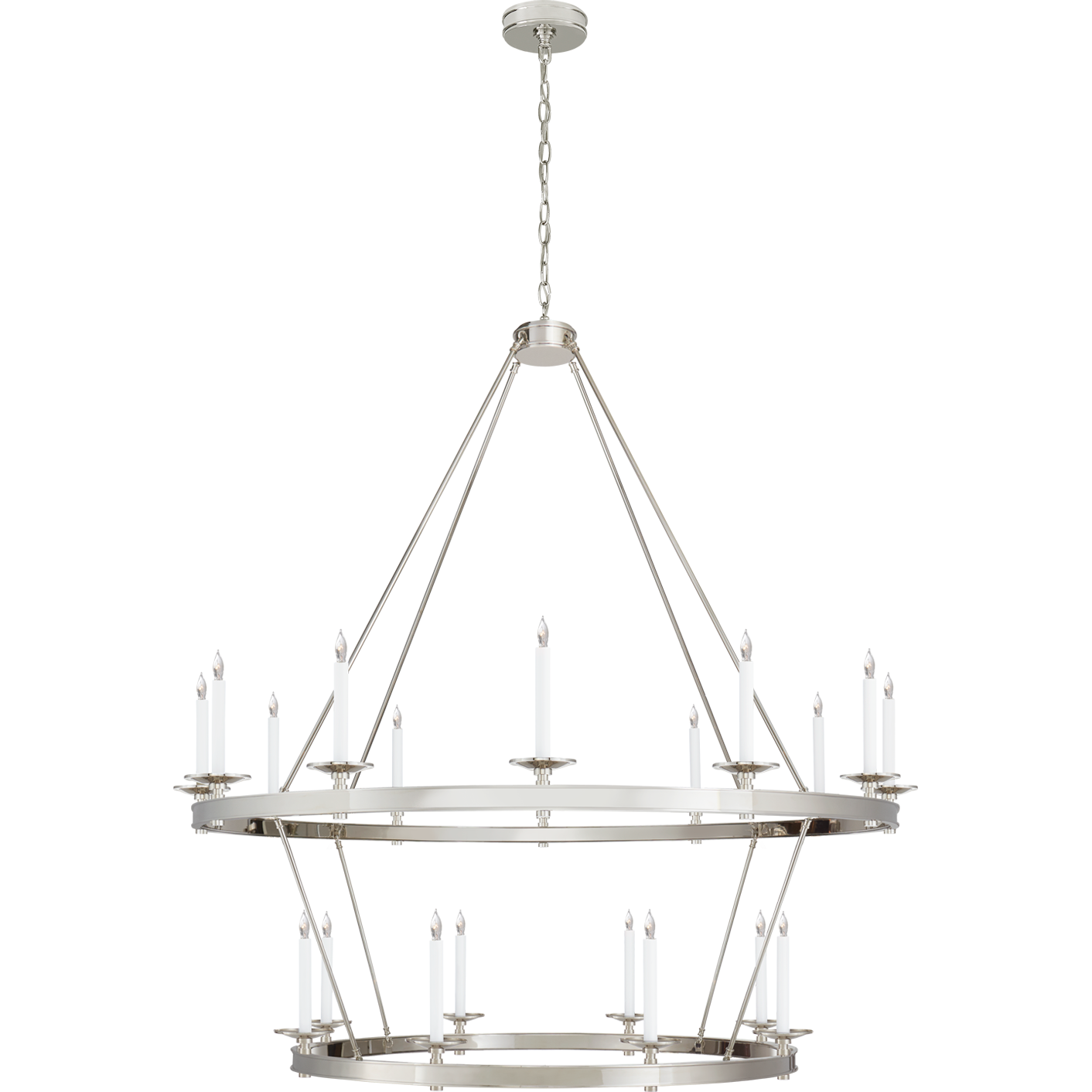 Launceton Grande Two Tiered Chandelier