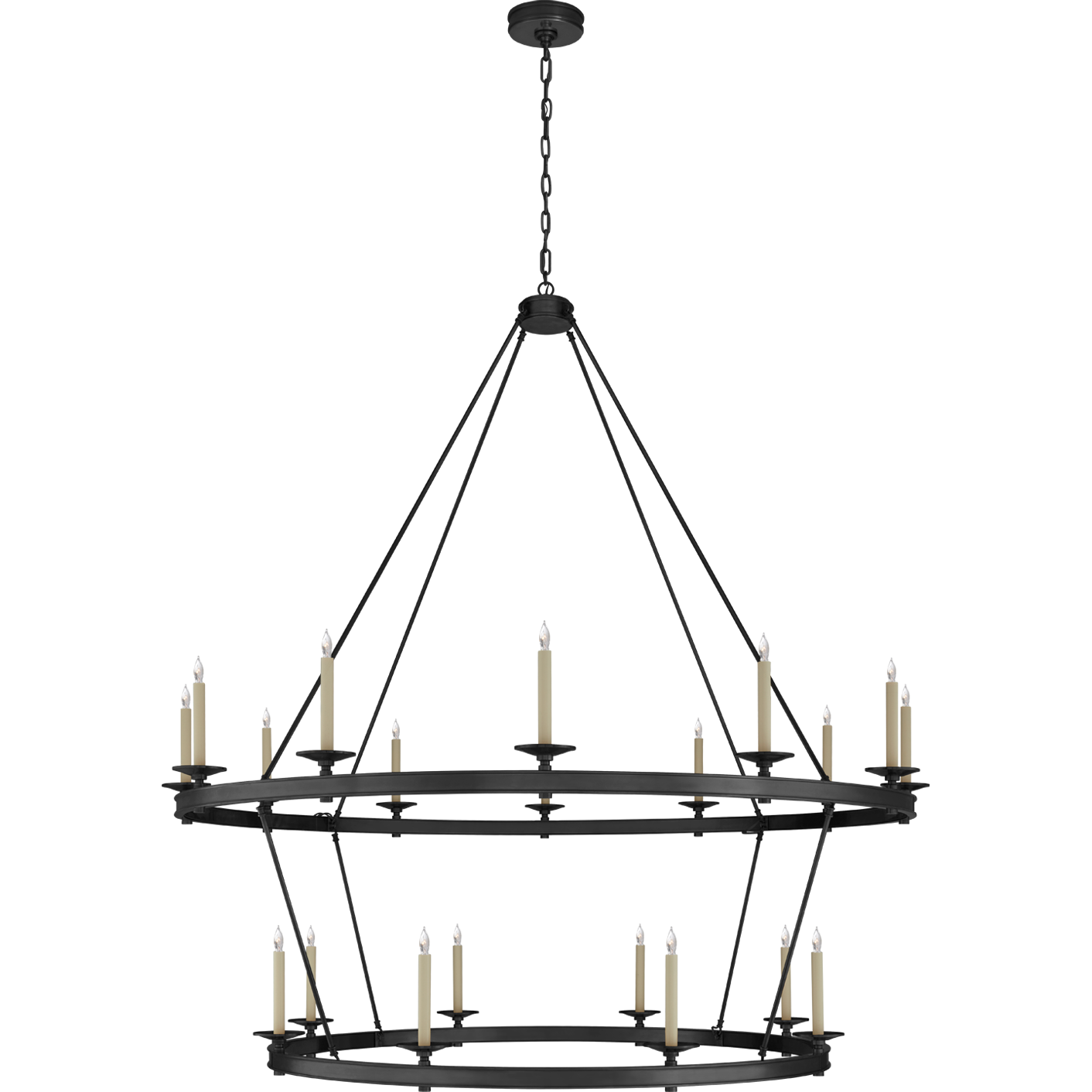 Launceton XXL Two Tiered Chandelier