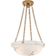 Fluted Band Medium Chandelier