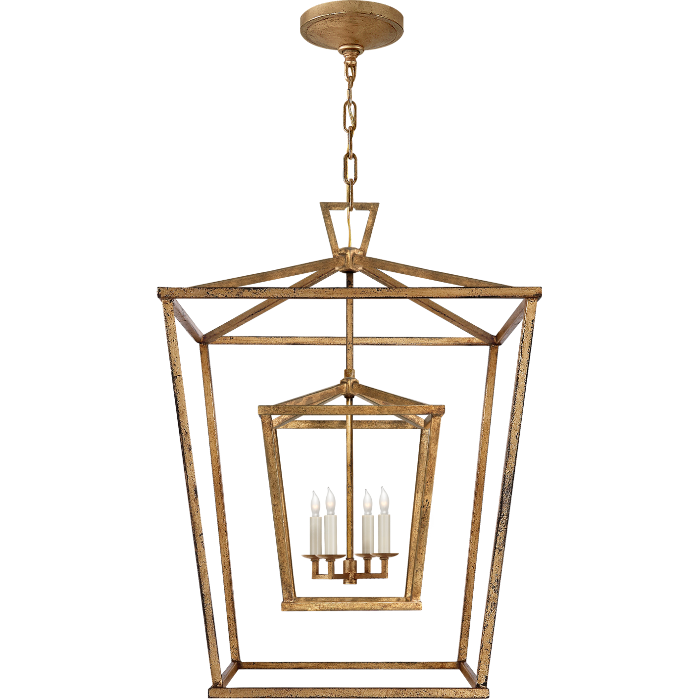 Darlana Large Double Cage Lantern