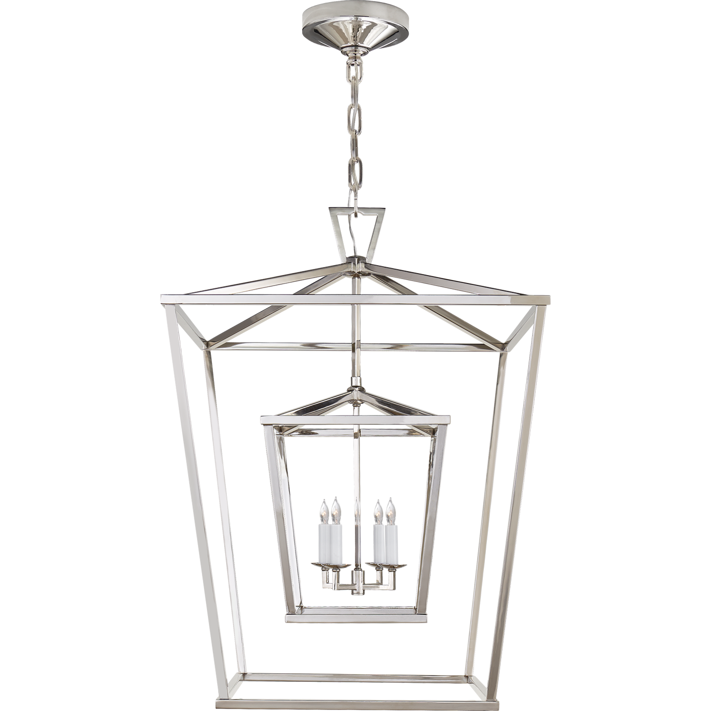 Darlana Large Double Cage Lantern