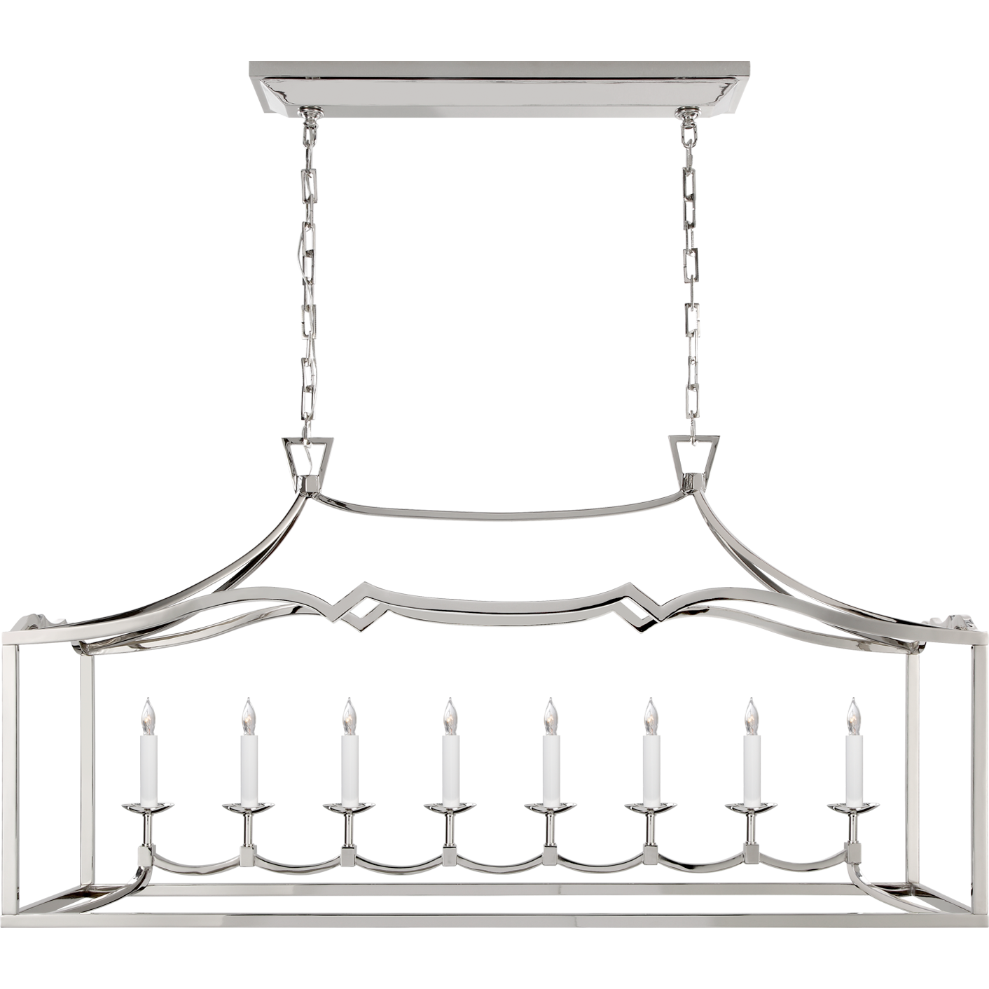 Fancy Darlana Large Linear Pendant