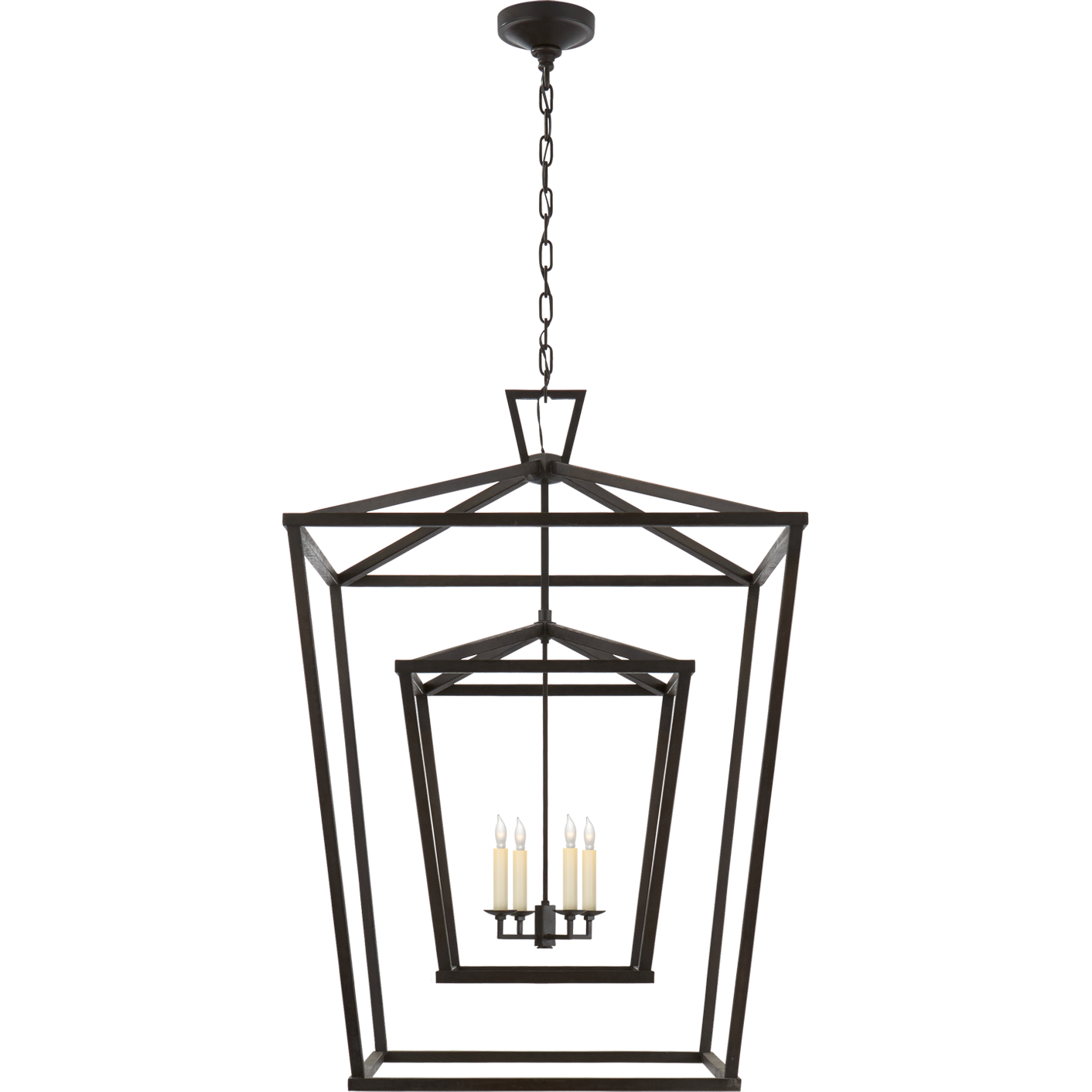 Darlana Extra Large Double Cage Lantern