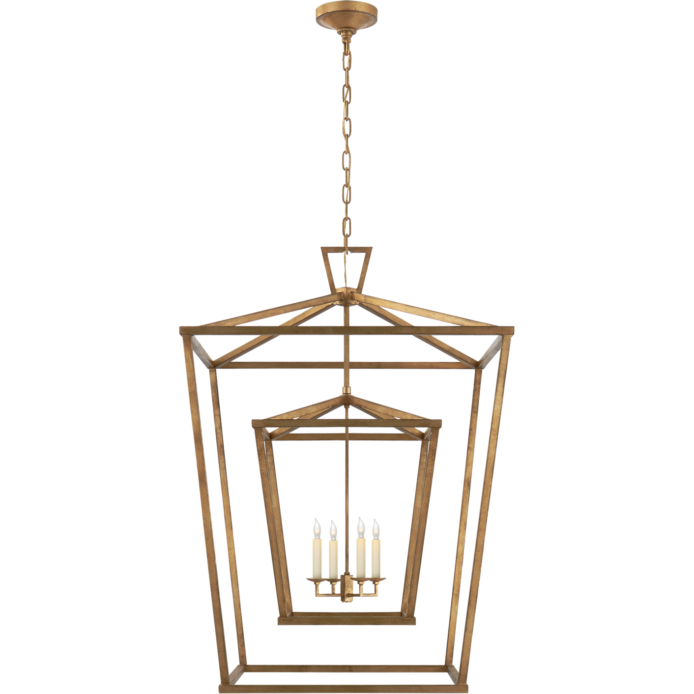 Darlana Extra Large Double Cage Lantern