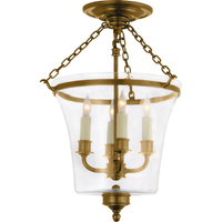 Sussex Semi Flush Mount Bell Jar Lantern
