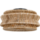 Antigua Large Drum Semi Flush Mount