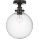 Parkington 10" Globe Flush Mount
