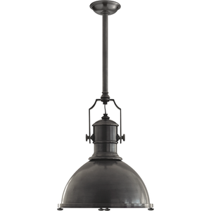 Country Industrial Large Pendant