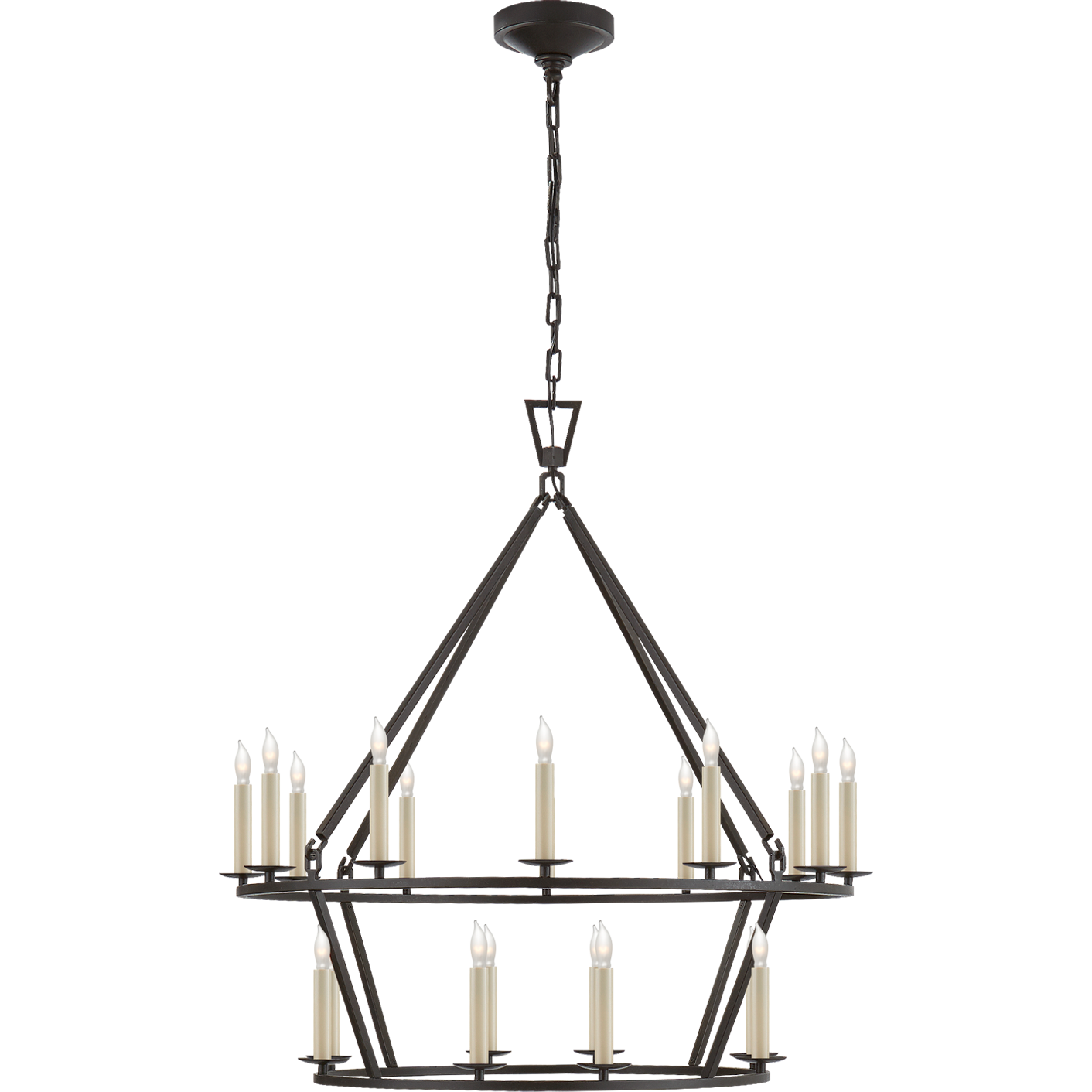 Darlana Medium Two-Tier Chandelier