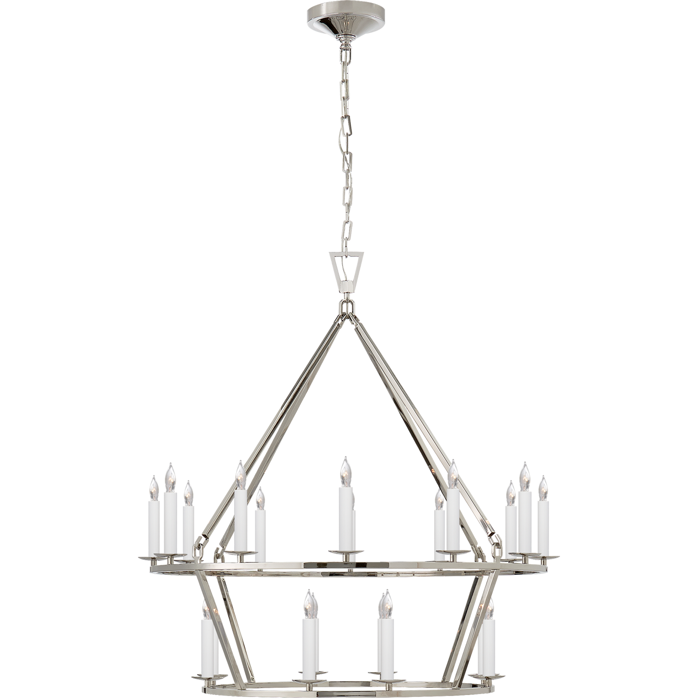 Darlana Medium Two-Tier Chandelier