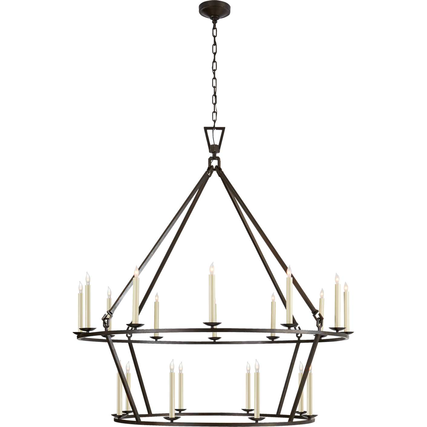 Darlana Extra Large Two-Tier Chandelier