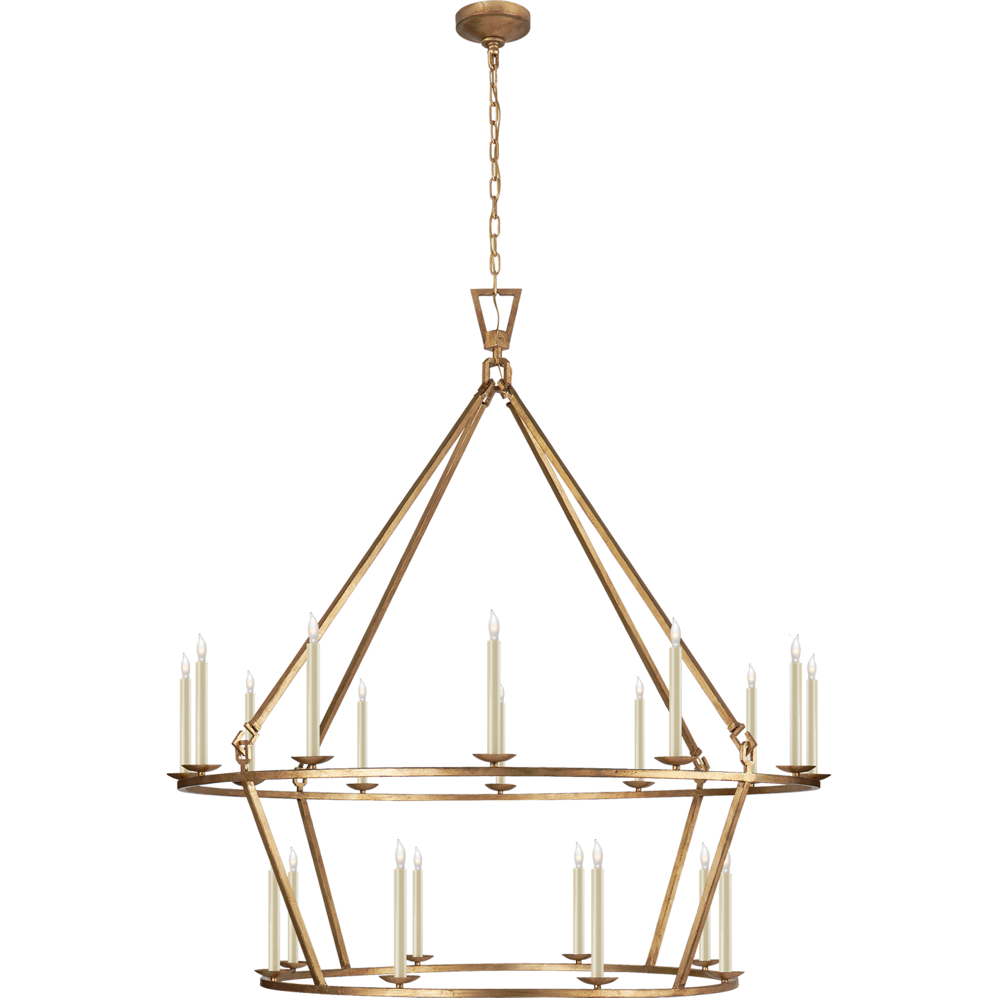 Darlana Extra Large Two-Tier Chandelier