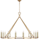 Darlana Oversized Single Ring Chandelier