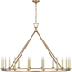 Darlana Oversized Single Ring Chandelier
