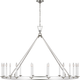 Darlana Oversized Single Ring Chandelier