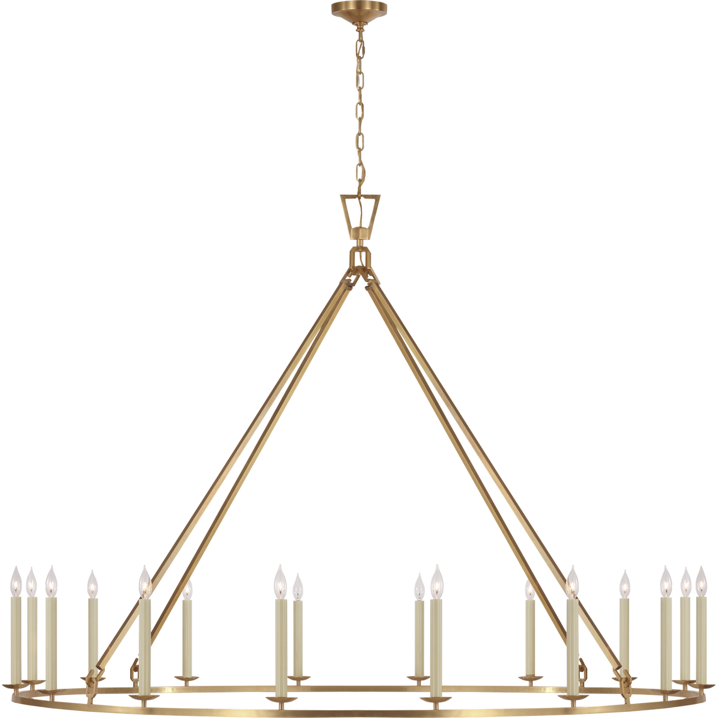 Darlana Grande Single Ring Chandelier