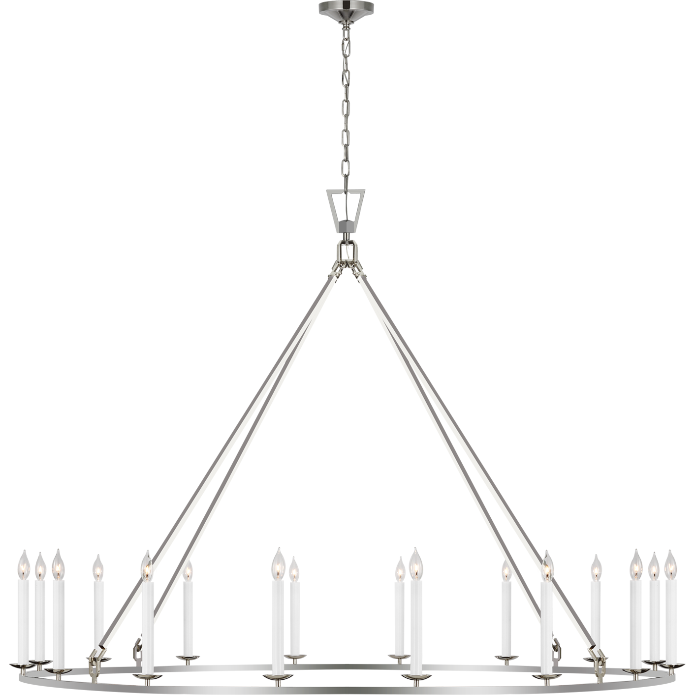 Darlana Grande Single Ring Chandelier