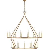 Darlana Oversized Two Tier Chandelier