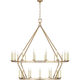 Darlana Oversized Two Tier Chandelier