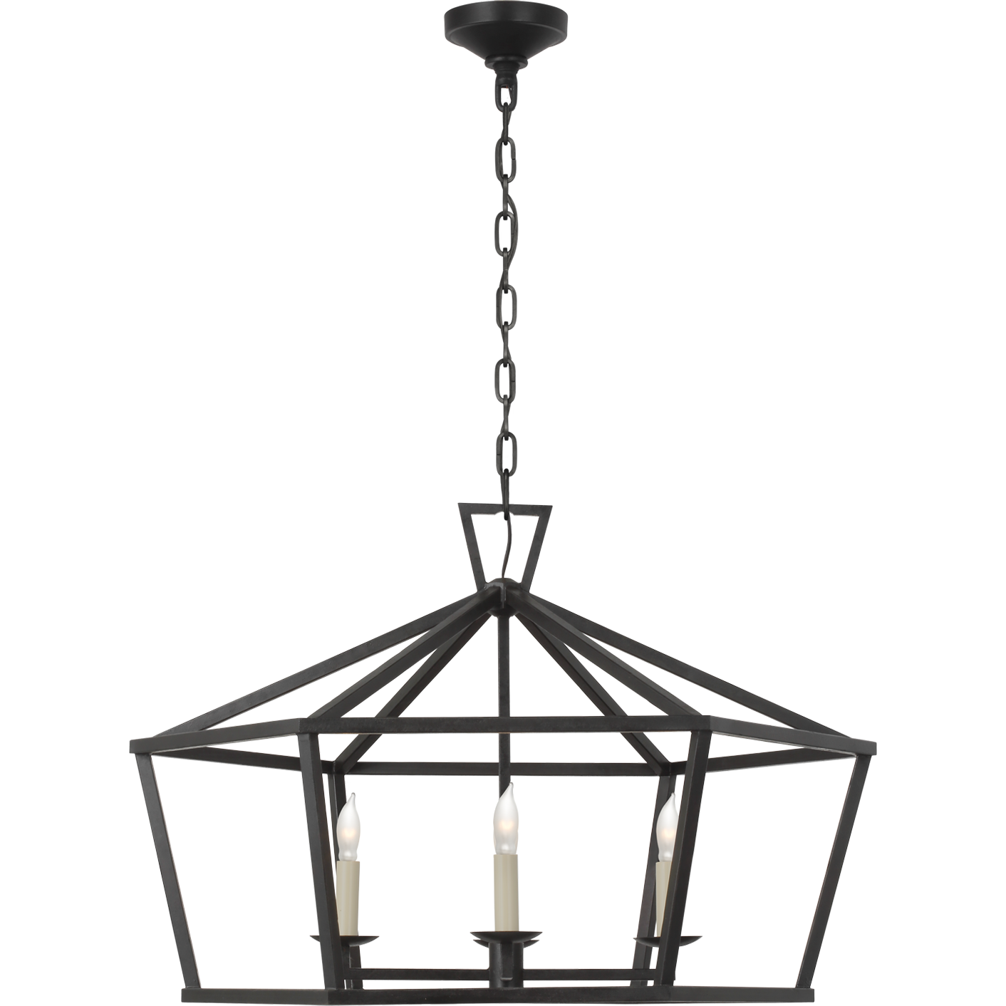 Darlana Wide Hexagonal Lantern