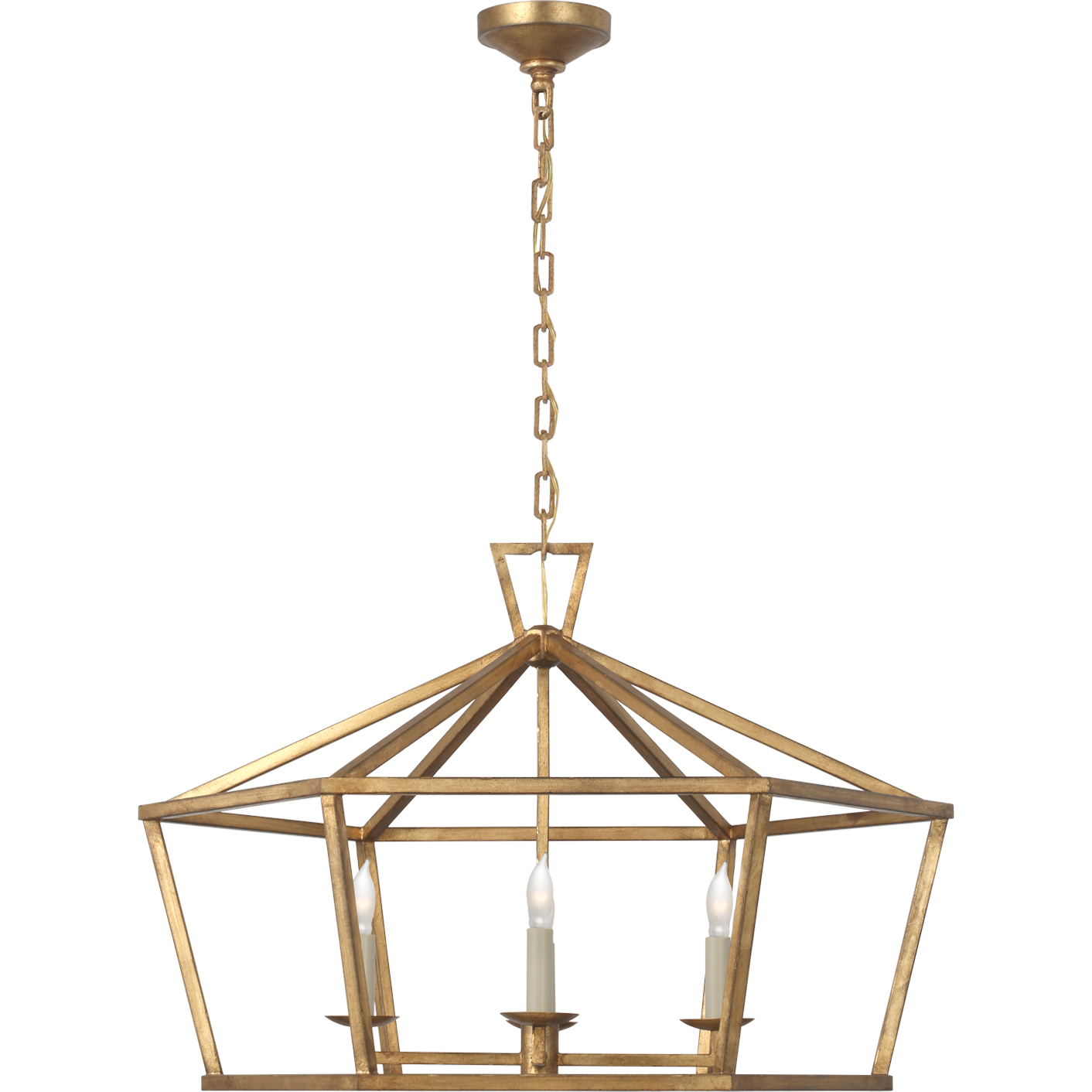 Darlana Wide Hexagonal Lantern