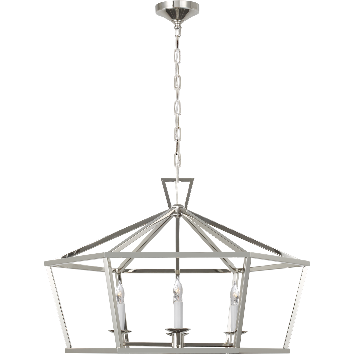 Darlana Wide Hexagonal Lantern