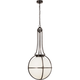 Gracie Large Captured Globe Pendant