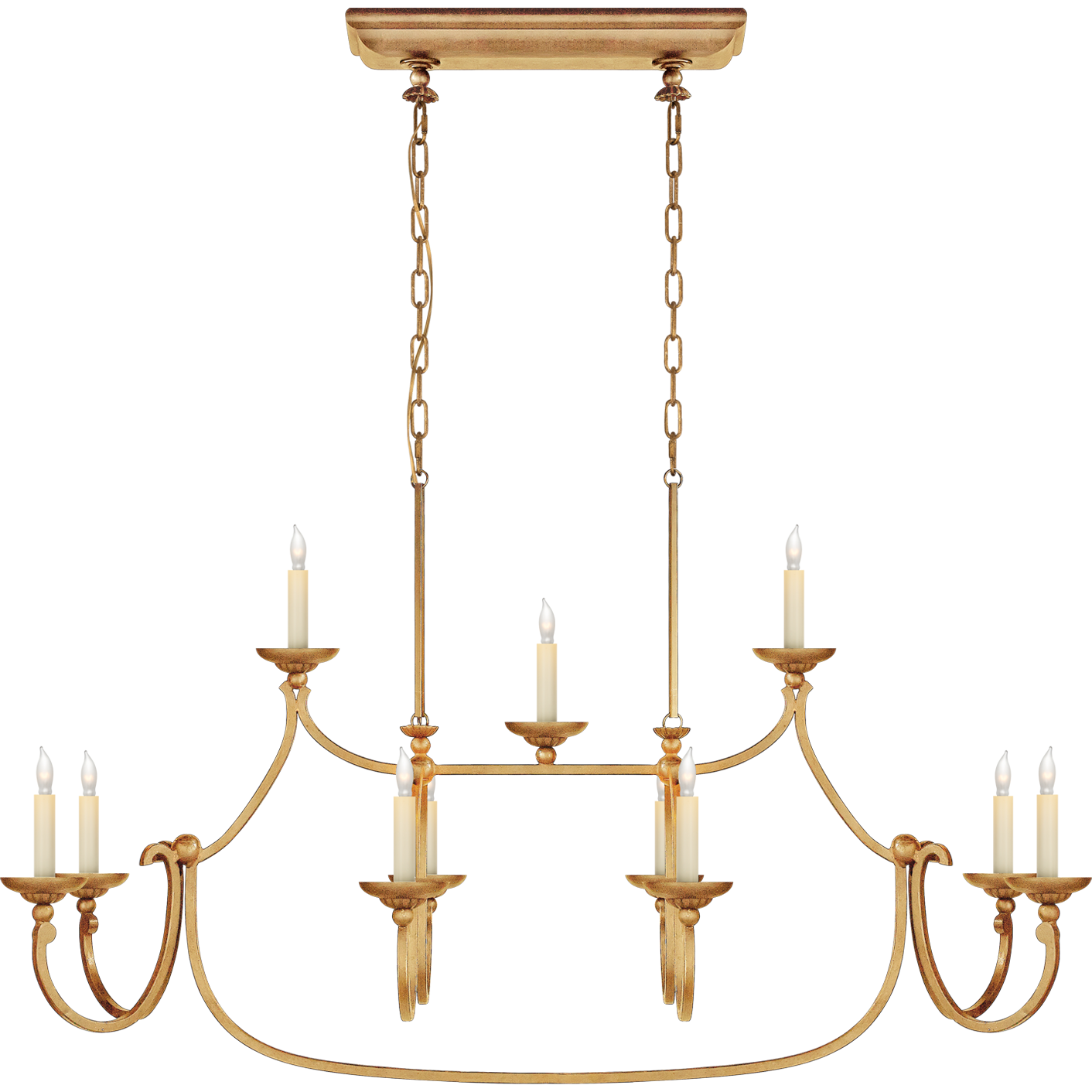 Flemish Large Linear Pendant