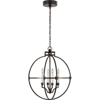 Lexie 24" Globe Lantern