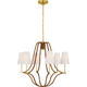 Biscayne Large Wrapped Chandelier