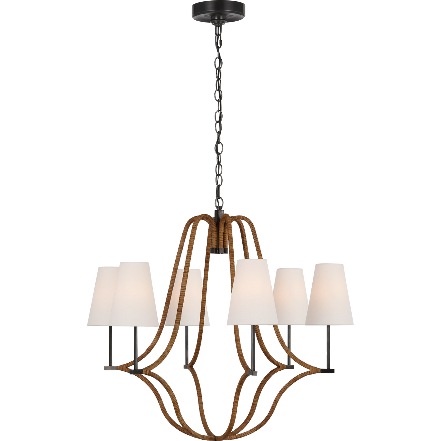 Biscayne Large Wrapped Chandelier