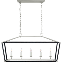 Darlana Medium Rattan Wrapped Linear Lantern