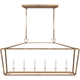 Darlana Large Rattan Wrapped Linear Lantern