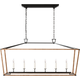 Darlana Large Rattan Wrapped Linear Lantern