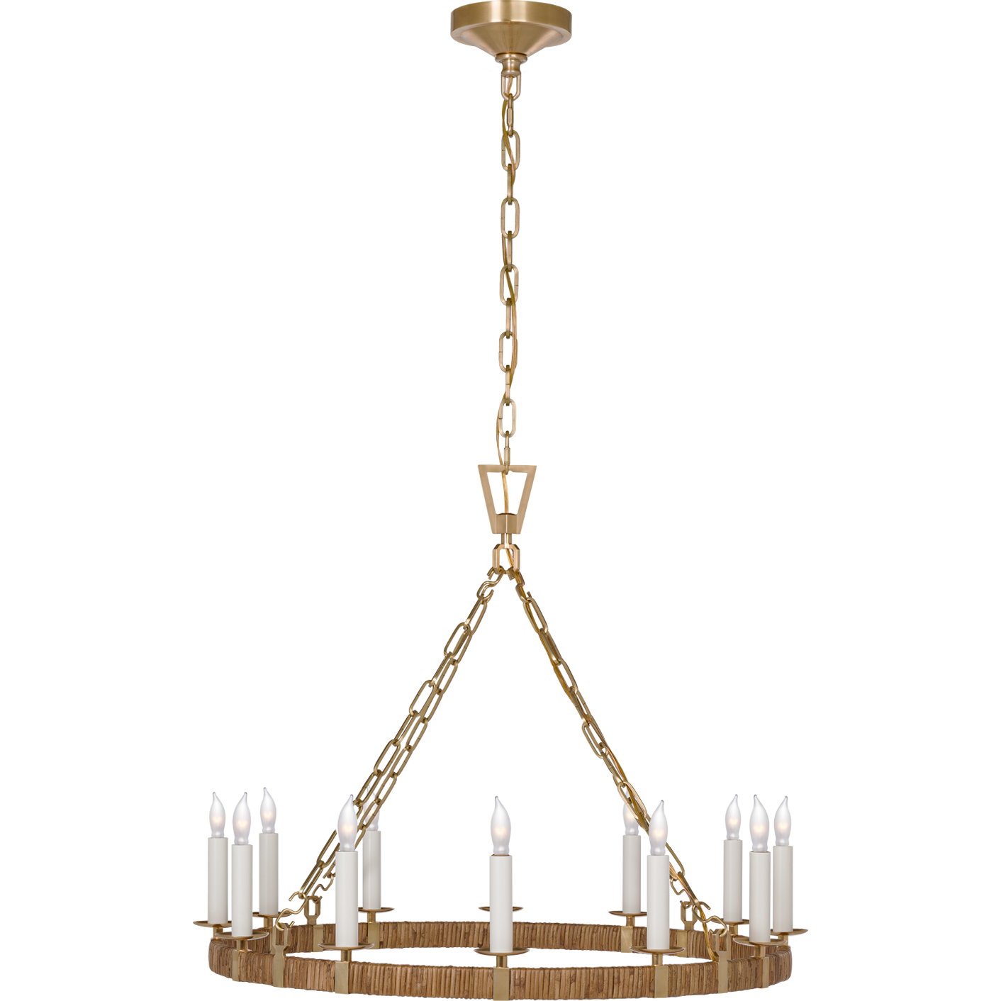 Darlana Medium Wrapped Ring Chandelier