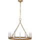 Darlana Medium Wrapped Ring Chandelier