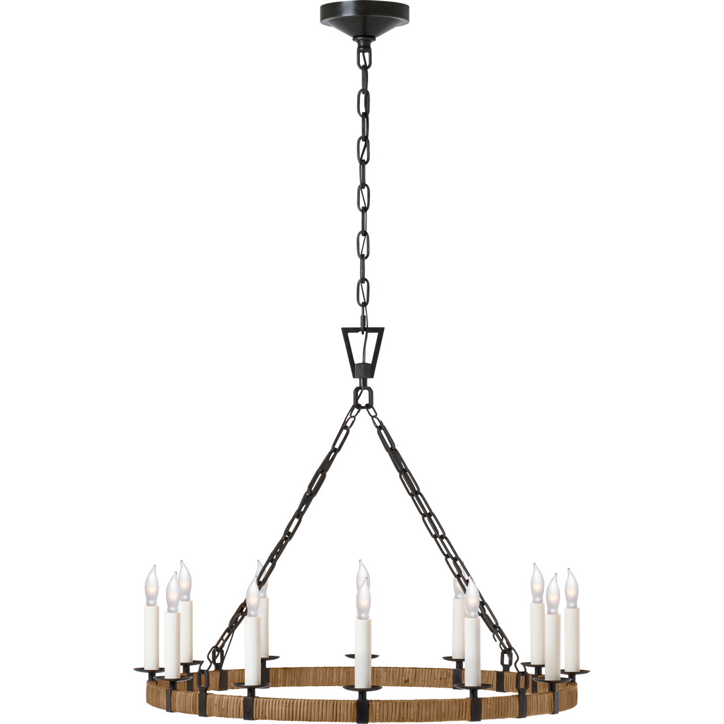 Darlana Medium Wrapped Ring Chandelier