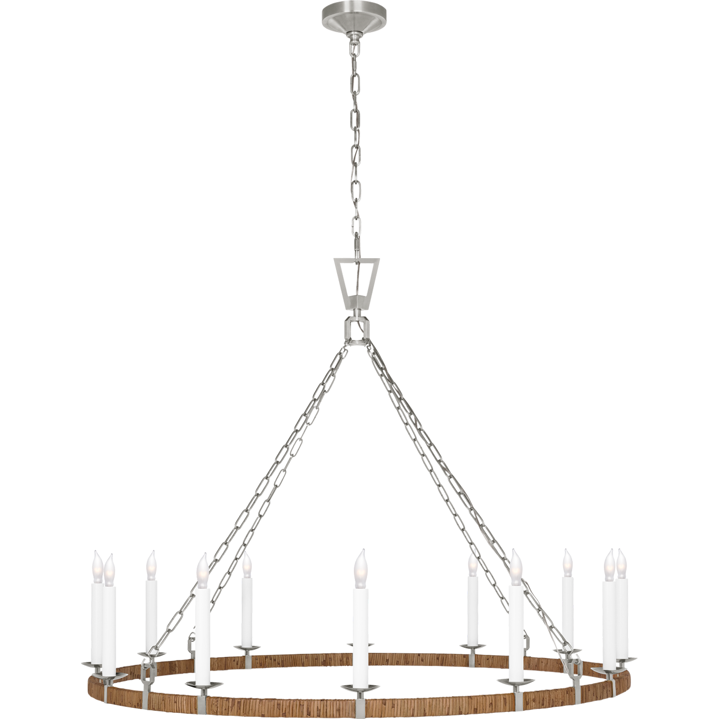 Darlana XL Wrapped Ring Chandelier