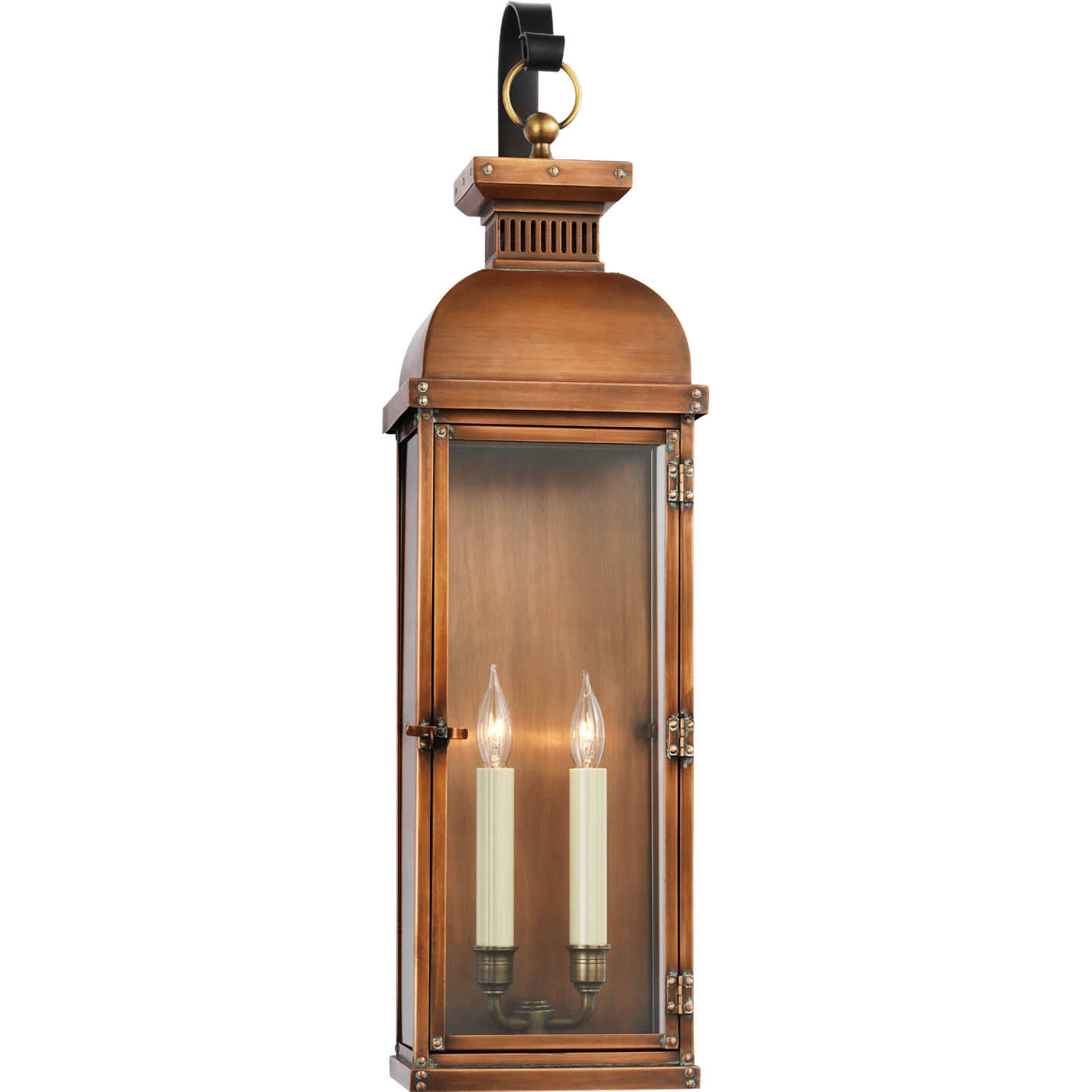 Suffork Tall Scroll Arm Lantern