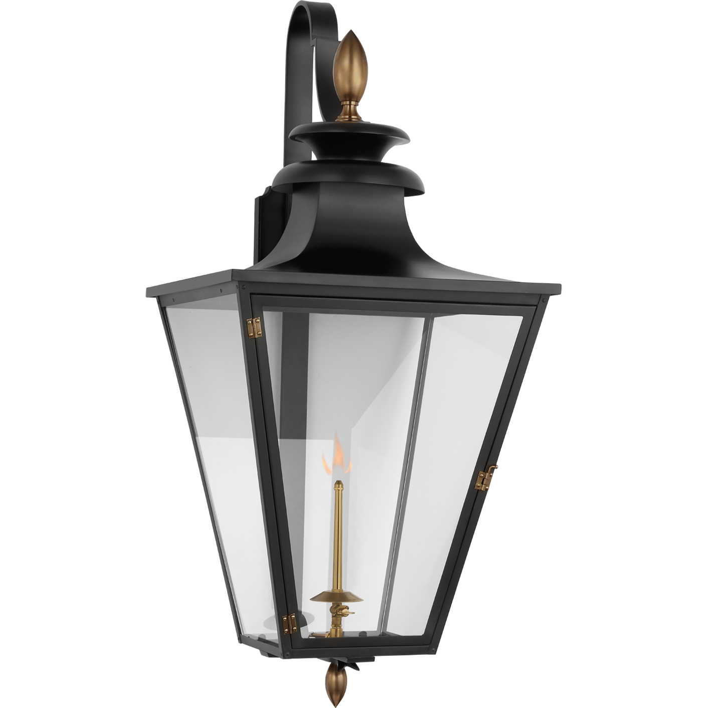 Albermarle Large Bracketed Gas Wall Lantern