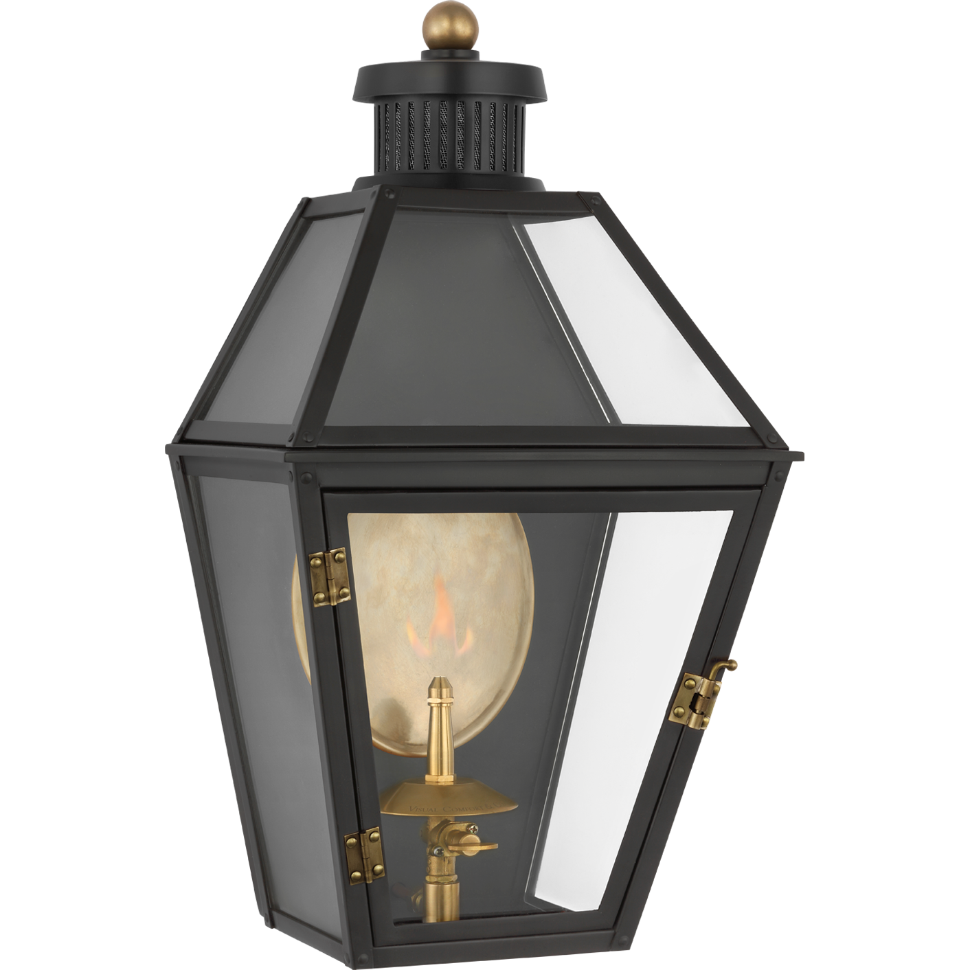 Stratford Small 3/4 Gas Wall Lantern