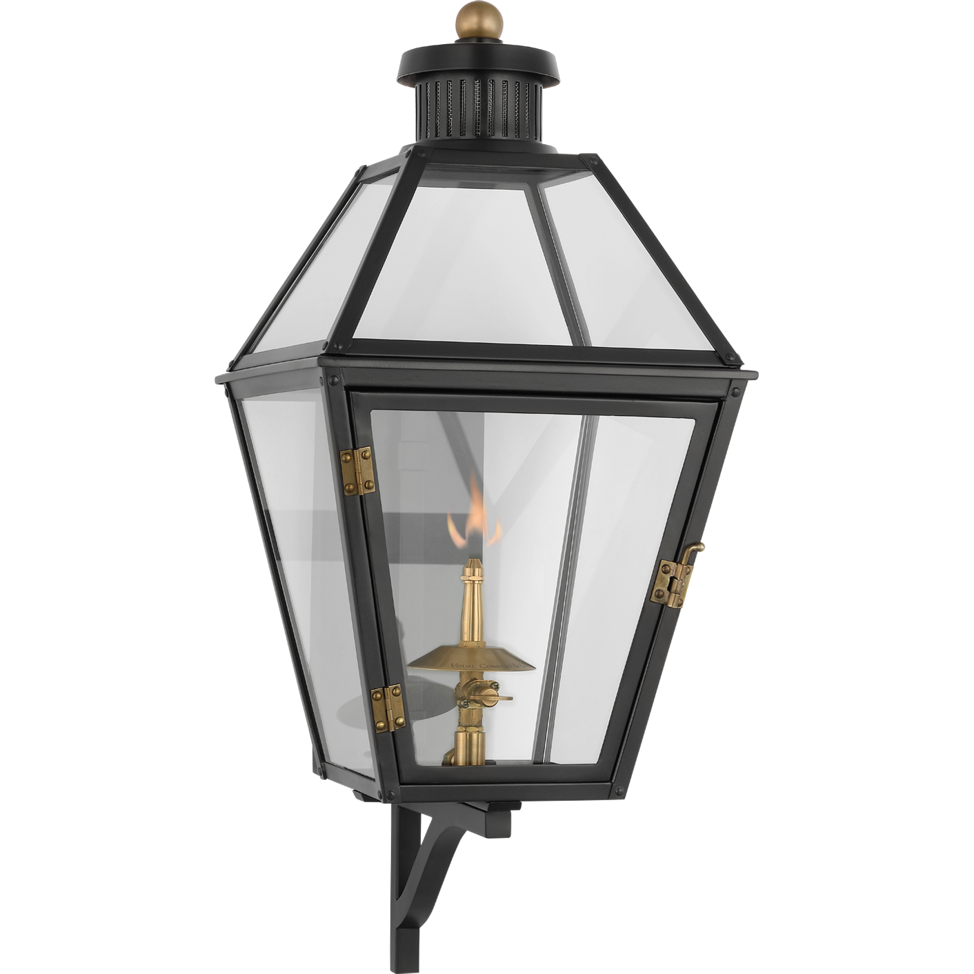 Stratford Small Bracketed Gas Wall Lantern