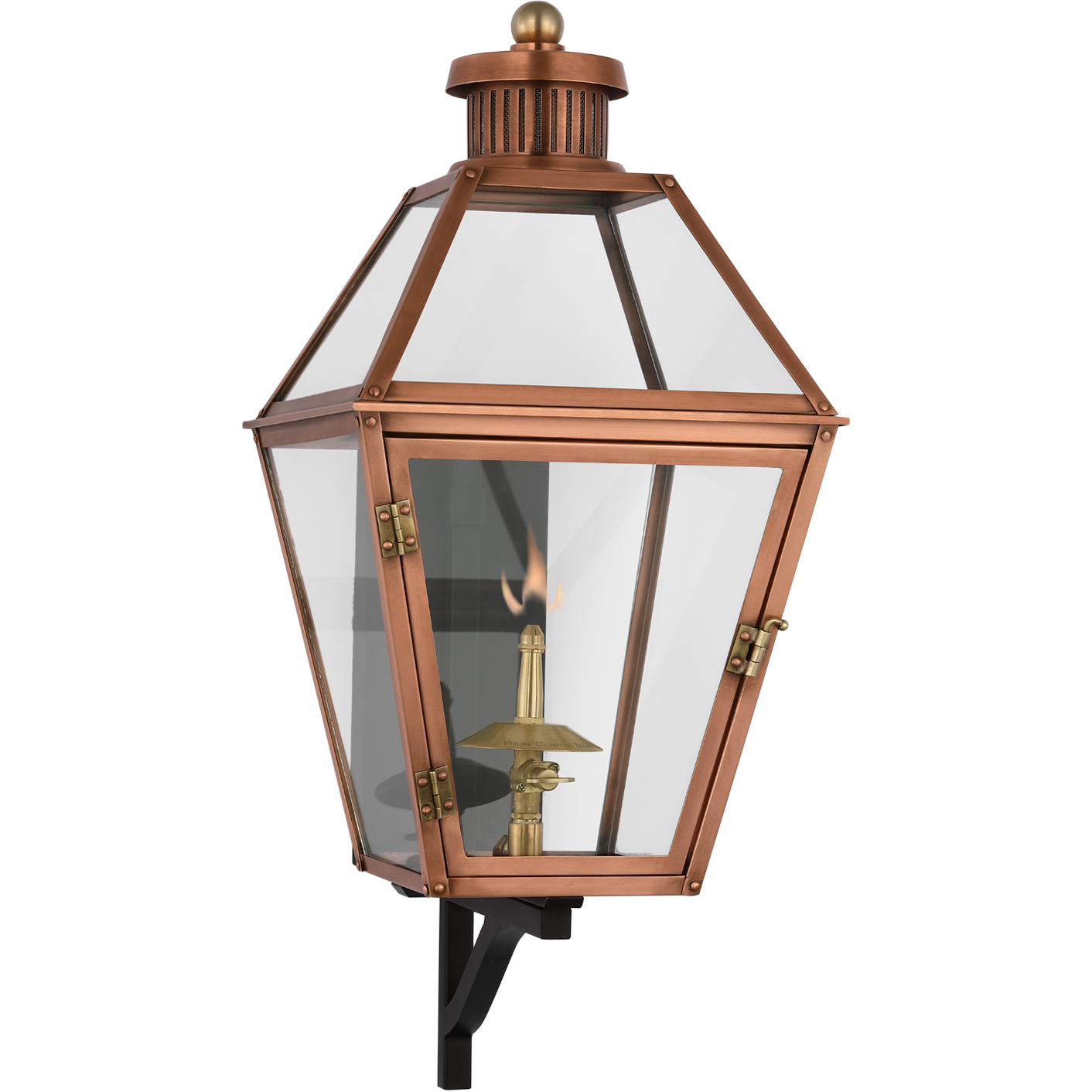 Stratford Small Bracketed Gas Wall Lantern