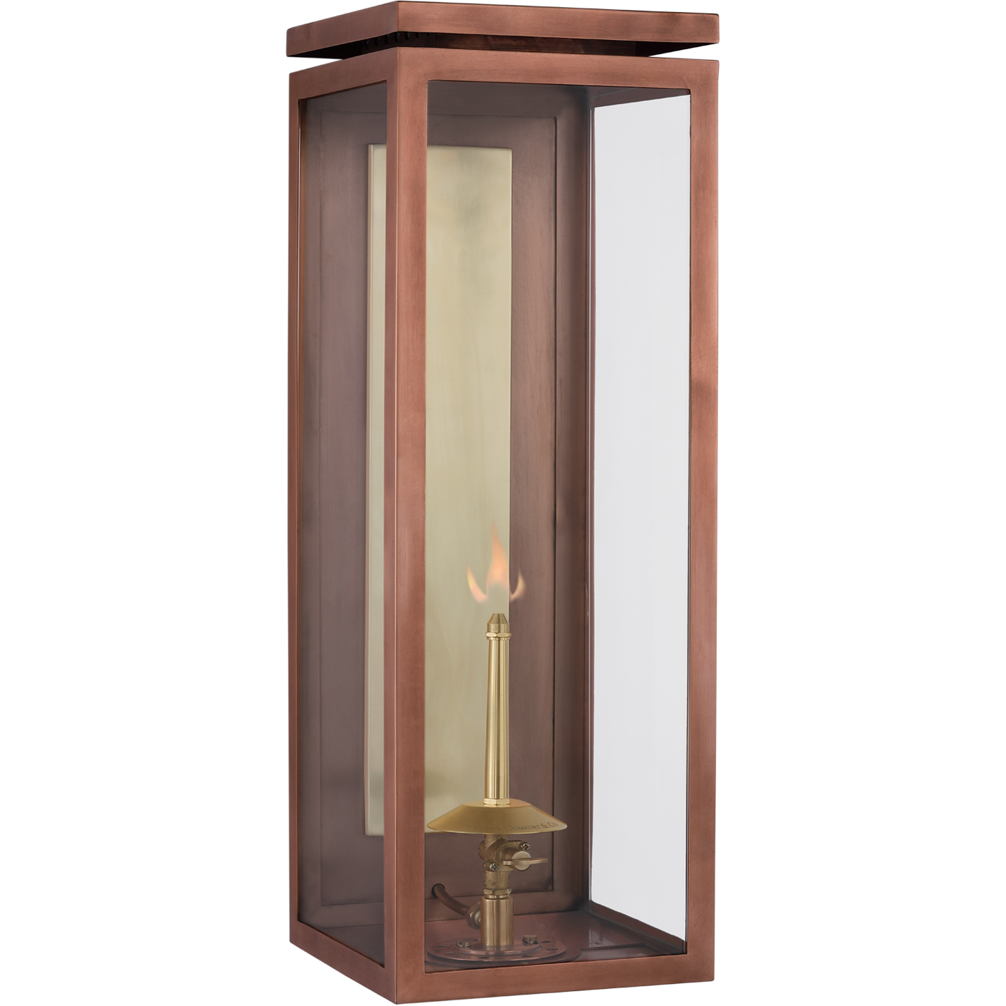 Fresno Large 3/4 Gas Wall Lantern