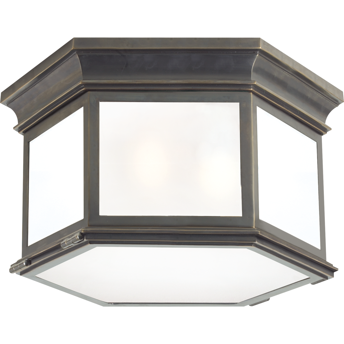 Club Large Hexagonal Flush Mount