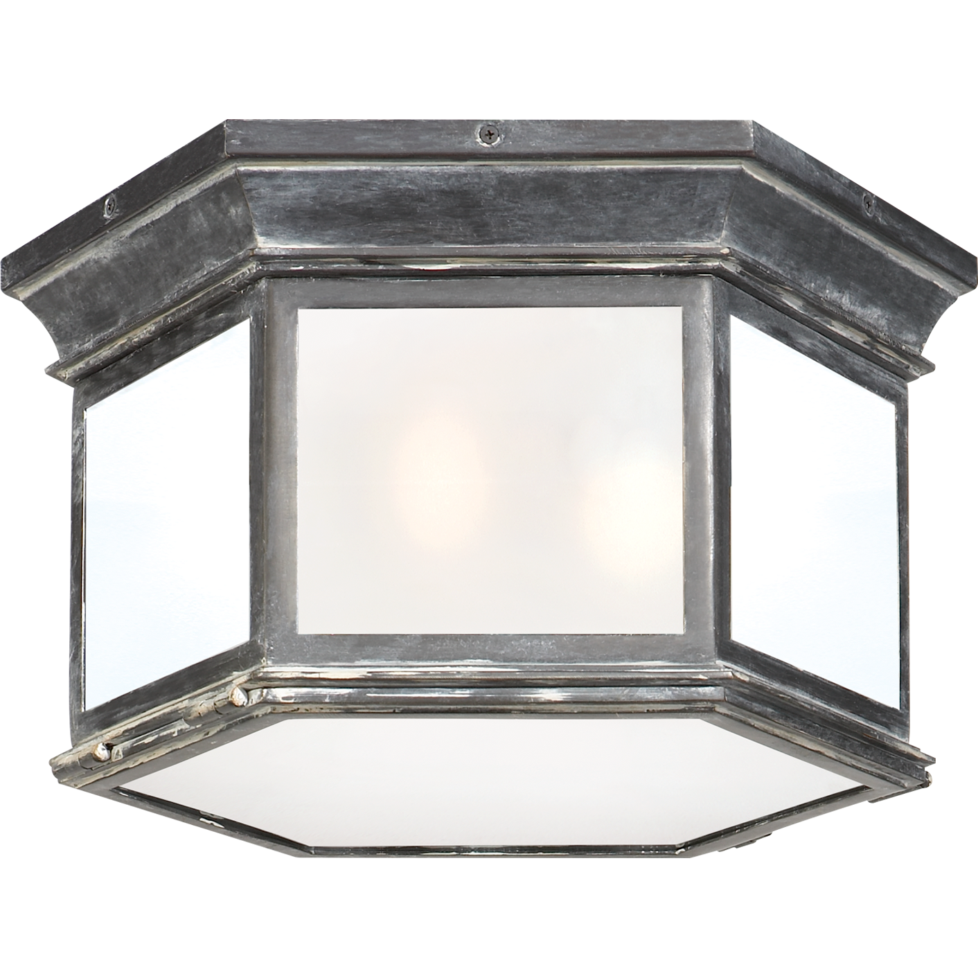 Club Large Hexagonal Flush Mount